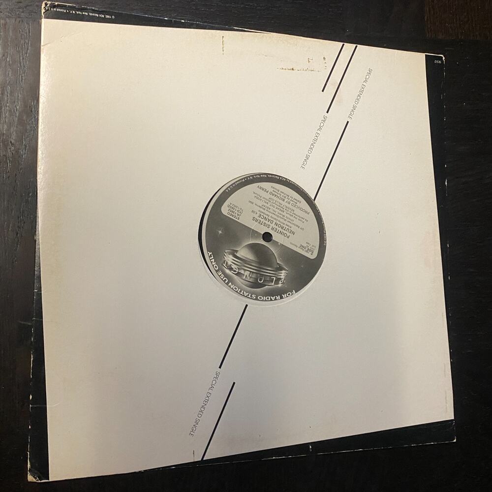 POINTER SISTERS - NEUTRON DANCE / TELEGRAPH YOUR LOVE - 12" VINYL SINGLE